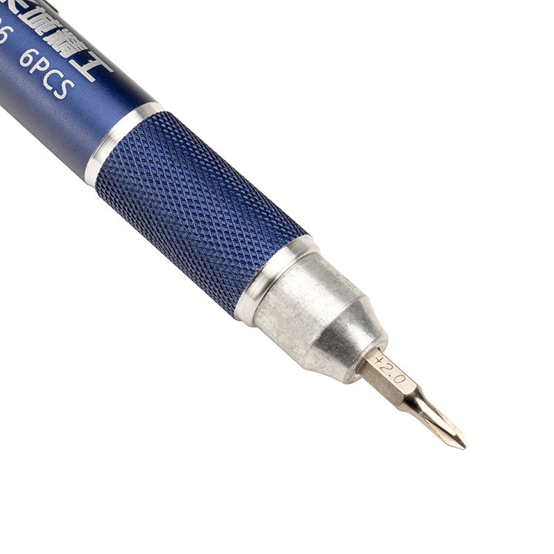 6 件十字、花形迷你螺絲批組套