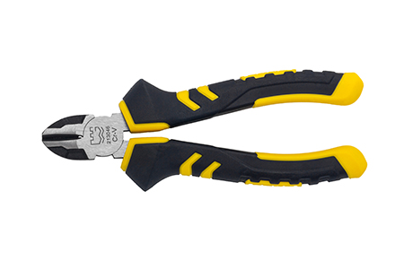 Great Wall Industrial-Grade German-Style Bi-Color Handle Diagonal Cutters Pliers，Labor-Saving